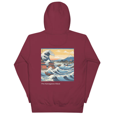  sudadera-gran-ola-kanagawa-diseño-frontal-granate